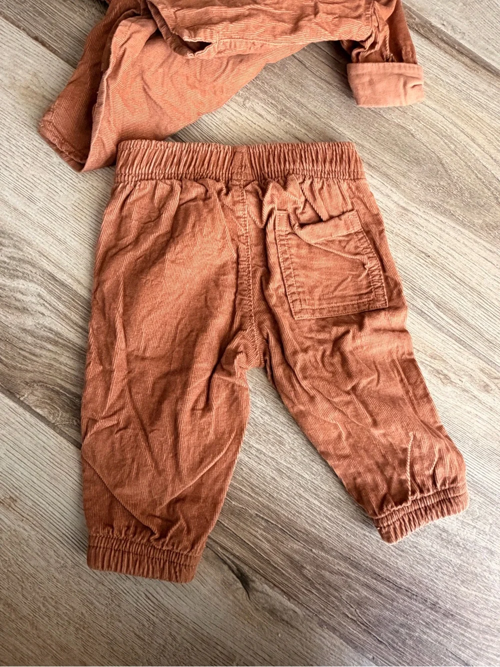 GAP Toddler Matching Set in Rust Orange